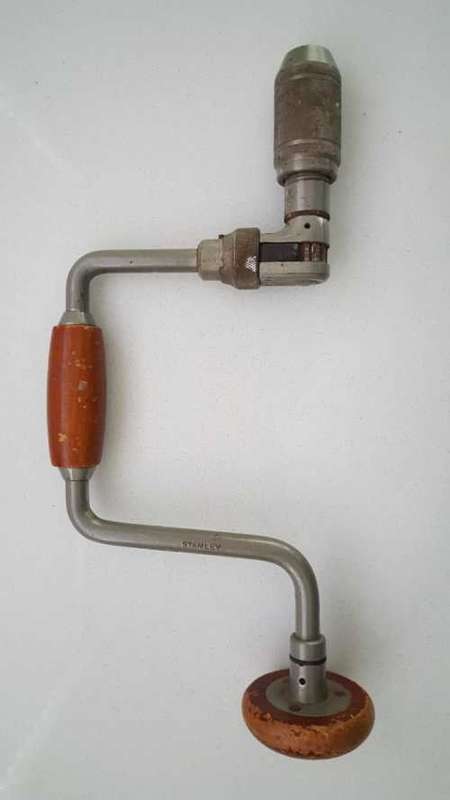 Vintage Stanley No 78 Made in England 10 Inch Hand Brace Drill