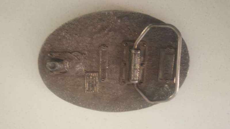 Large USA Metal Belt Buckle