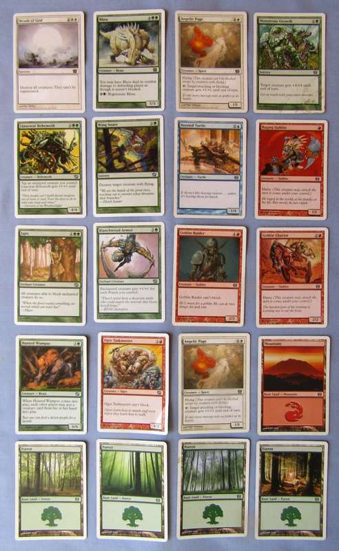 20 Magic The Gathering MTG 8th Edition 2003 Trading Cards