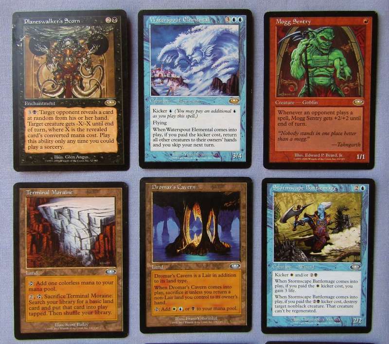 30 Magic The Gathering MTG Planeshift 2001 Trading Cards