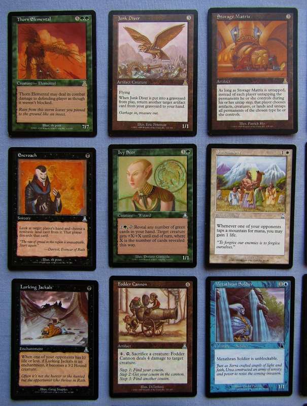 25 Magic The Gathering MTG Urza's Destiny 1999 Trading Cards