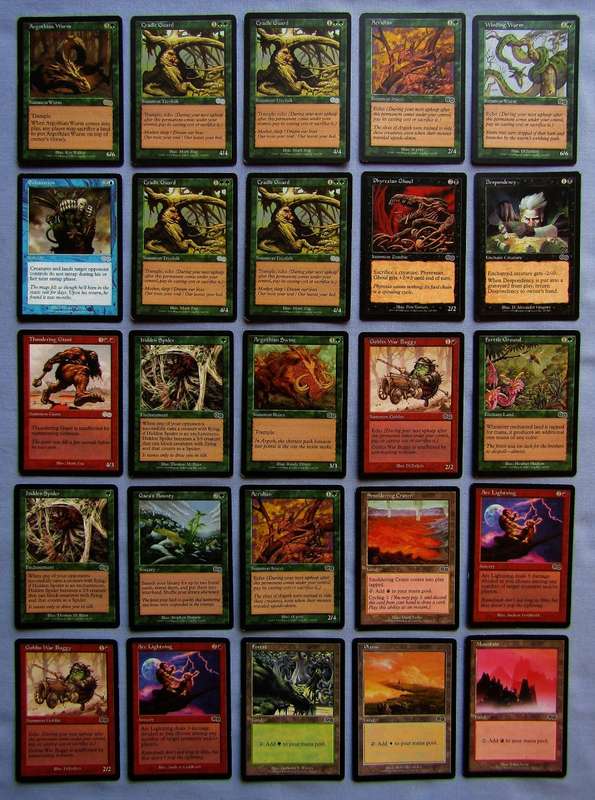 25 Magic The Gathering MTG Urza's Saga 1998 Trading Cards