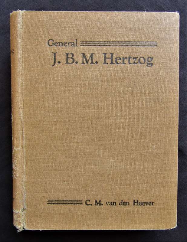 1946 General J.B.M. Hertzog Book