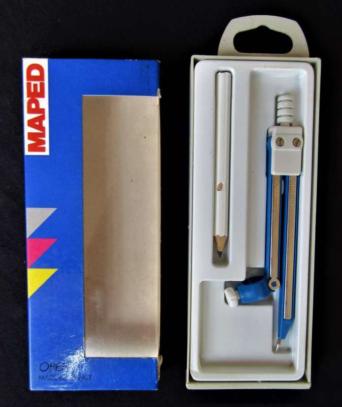 Old Made in France Maped Drafting Set