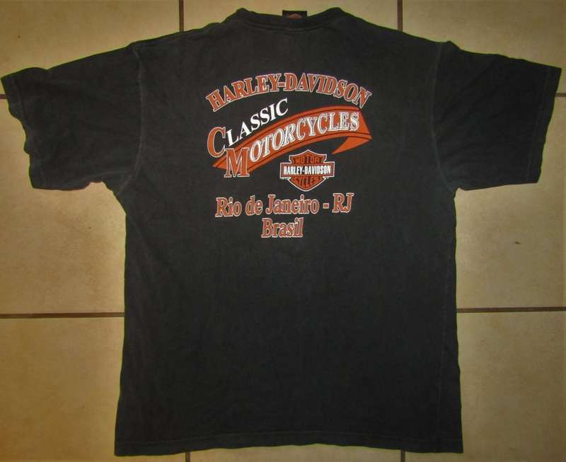 Original Harley Davidson Motorcycles Black T-Shirt
