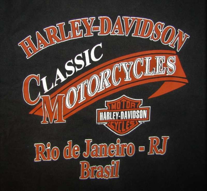 Original Harley Davidson Motorcycles Black T-Shirt