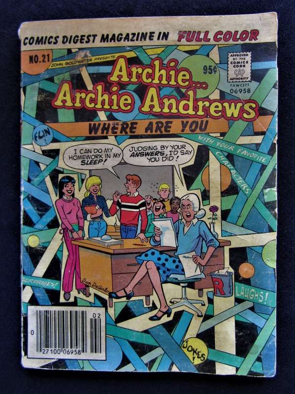 Archie Andrews Where Are You #21 (1982)
