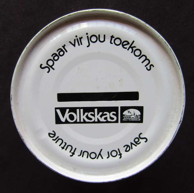 Old Volkskas Metal Money Box