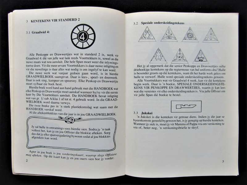 1981 Voortrekkers Penkop Graadwielboek Nommer 4