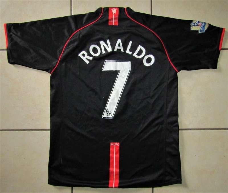Old Nike Manchester United Ronaldo Soccer Football Jersey