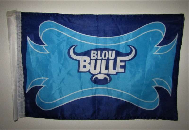 Old Blou Bulle Rugby Flag