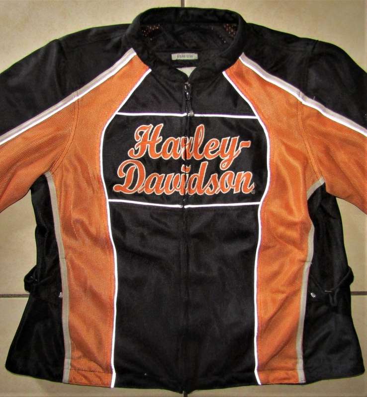 Genuine Harley Davidson Motorcycles Ladies Riding Jacket