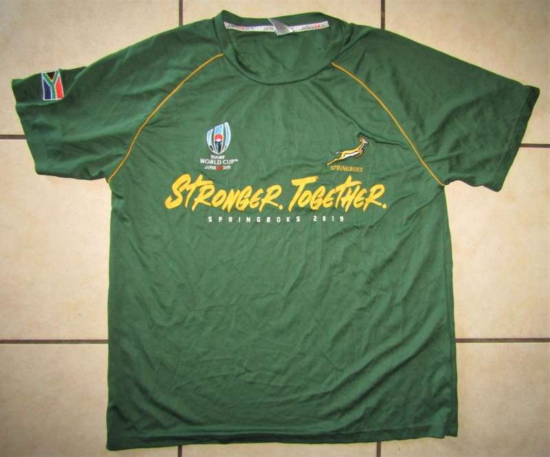 2019 World Cup Springbok Rugby Shirt
