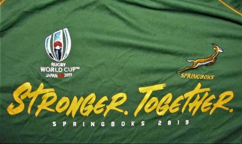 2019 World Cup Springbok Rugby Shirt
