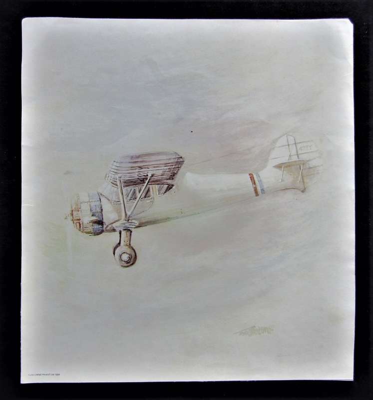1934 Luscombe Phantom Aircraft Poster
