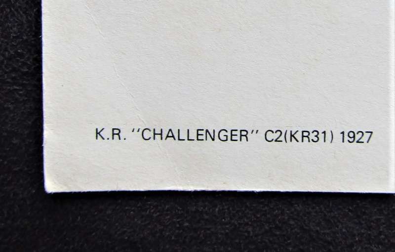 1927 KR Challenger C2 Aircraft Poster