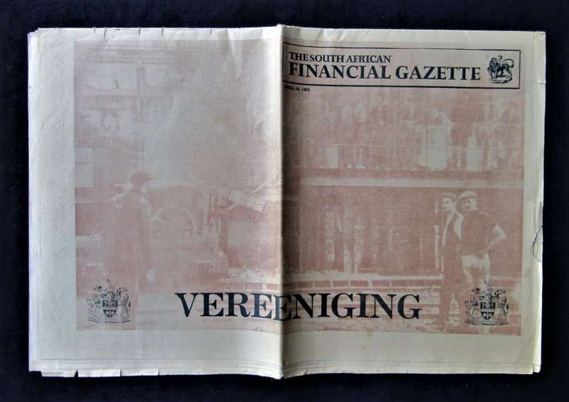 1969 SA Financial Gazette Newspaper