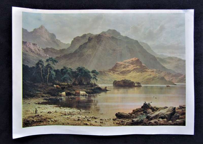 Old Alfred de Breanski Landscape Print