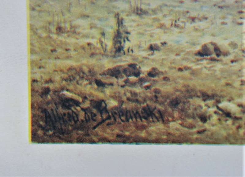 Old Alfred de Breanski Landscape Print