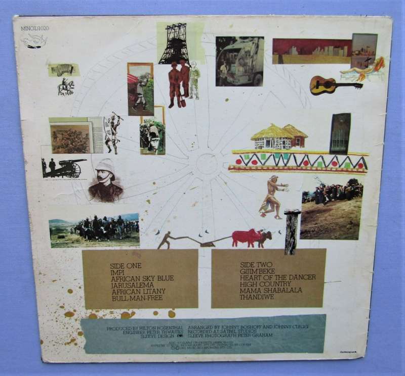 Juluka - African Litany - Vinyl LP Record (1981)