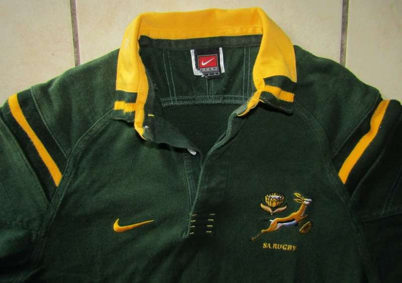 Old Nike Springbok Rugby Jersey