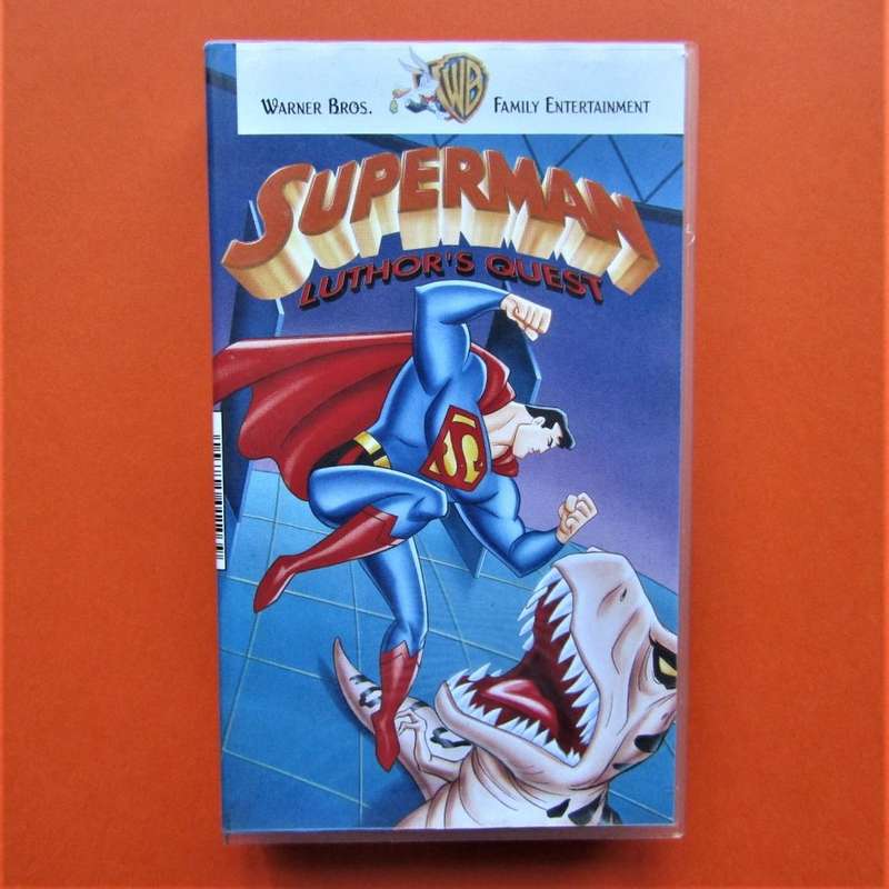 Superman - Luthor`s Quest - VHS Video Tape (1997)