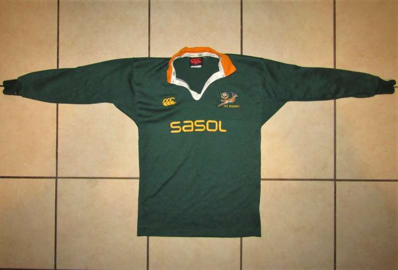 Canterbury Long Sleeve Springbok Rugby Jersey