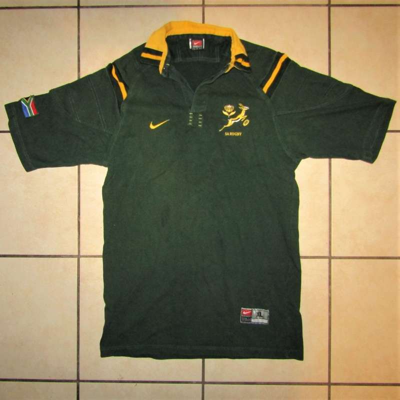 Old Nike Springbok Rugby Jersey