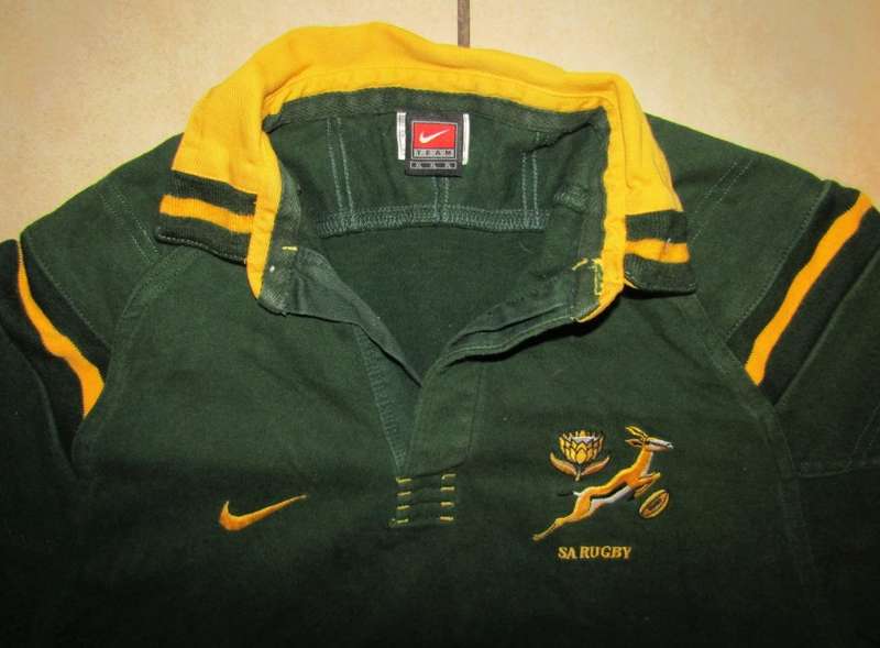 Old Nike Springbok Rugby Jersey