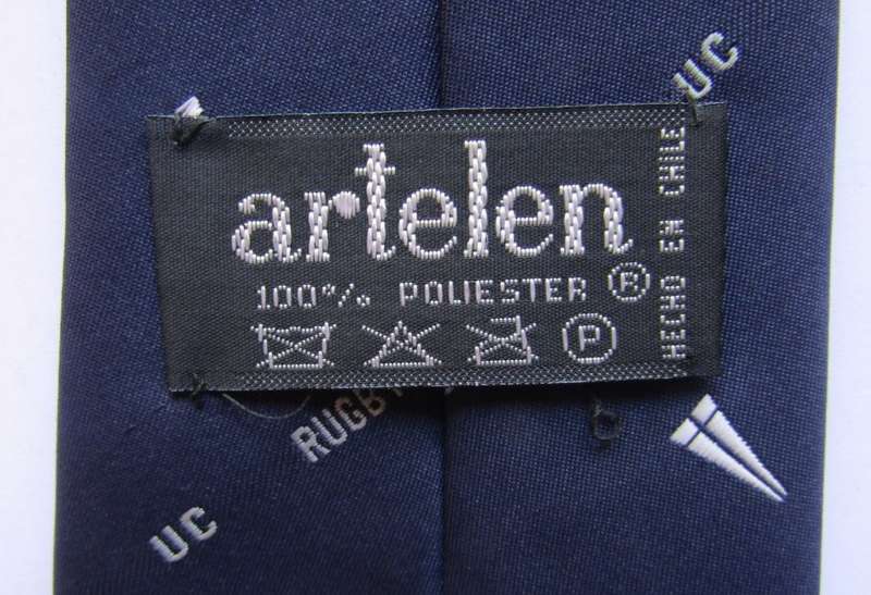 Old Made in Chile UC Rugby Neck Tie