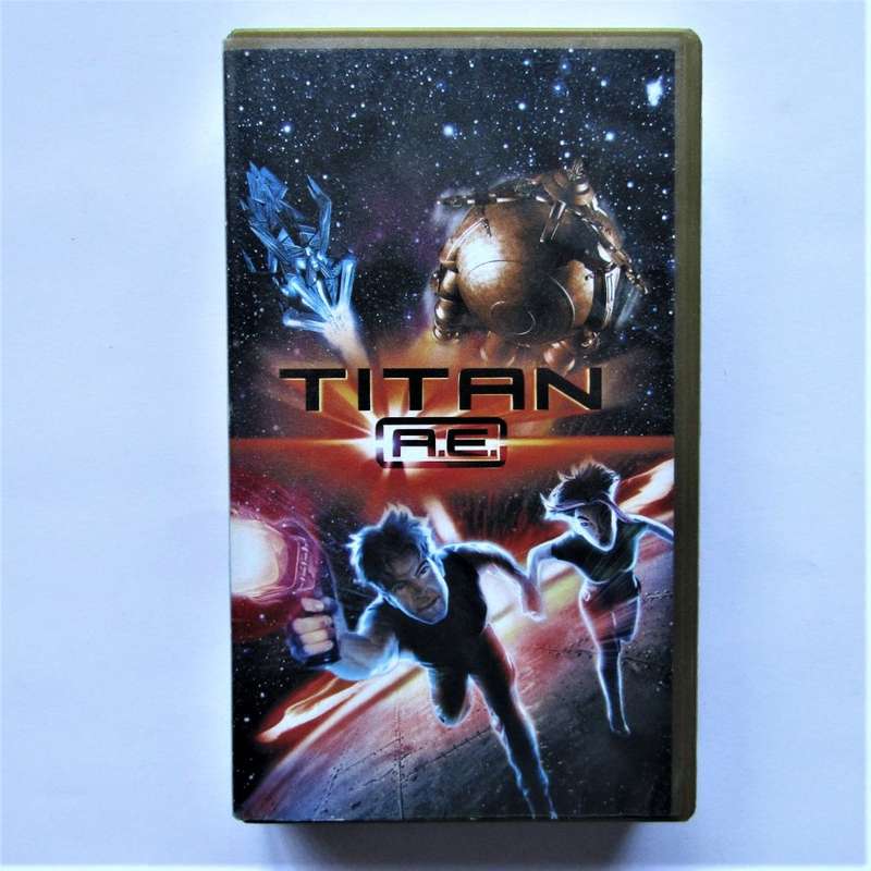 Titan A.E. - Matt Damon - Movie VHS Tape (2001)