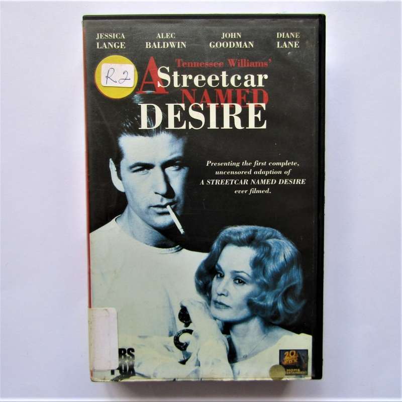 A Streetcar Named Desire - Alec Baldwin - VHS Video Tape (1996)