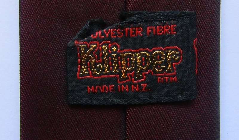 Old Made in New Zealand Rugby Neck Tie