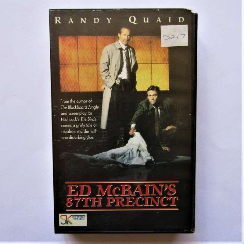 Ed McBain`s 87th Precinct - Randy Quaid - VHS Tape (1995)