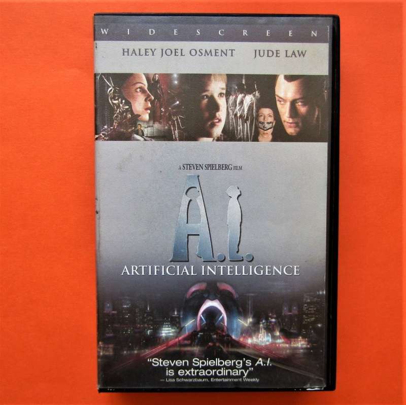 A.I. Artificial Intelligence - Steven Spielberg - VHS Video Tape (2002)