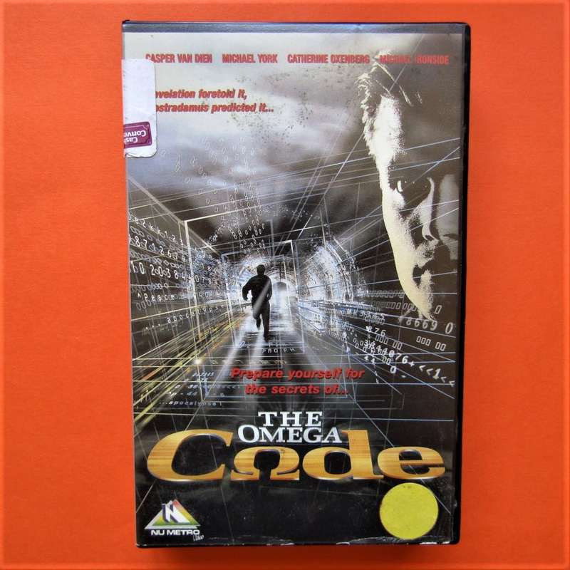 The Omega Code - Casper Van Dien - VHS Video Tape (2000)