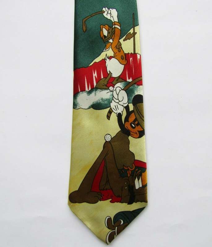 Collectable Donald Duck and Mickey Mouse Neck Tie