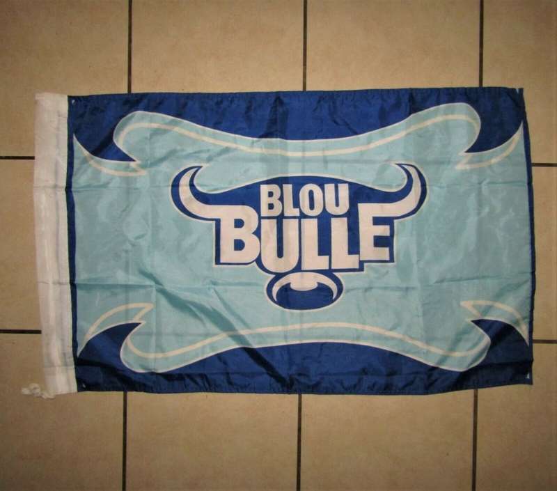 Old Blou Bulle Rugby Flag