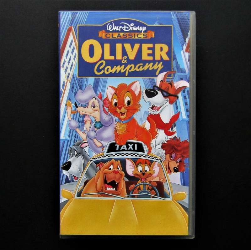 Oliver & Company - Walt Disney Classic - VHS Tape (1997)