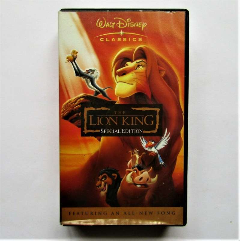 The Lion King - Special Edition - Disney VHS Tape (2003)