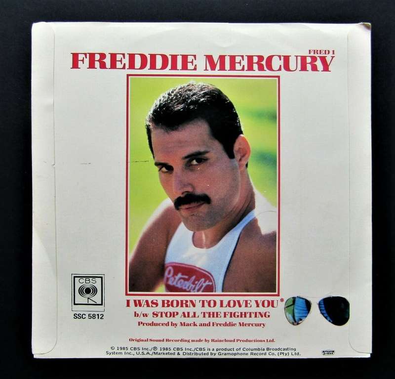 Freddie Mercury - I was Born to Love You - Vinyl 7 Single (1985)