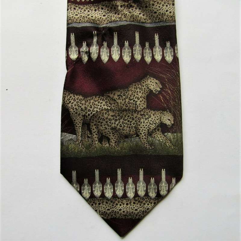 Collectable Leopard Neck Tie
