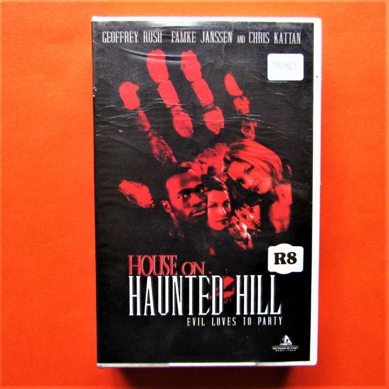 House on Haunted Hill - Horror VHS Tape (2001)