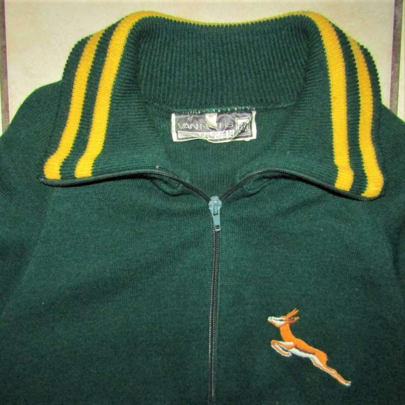 Old Springbok Rugby Tracksuit Jacket