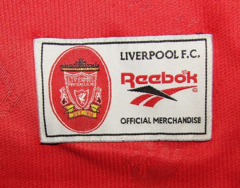 Liverpool Football Club Red Reebok Jersey