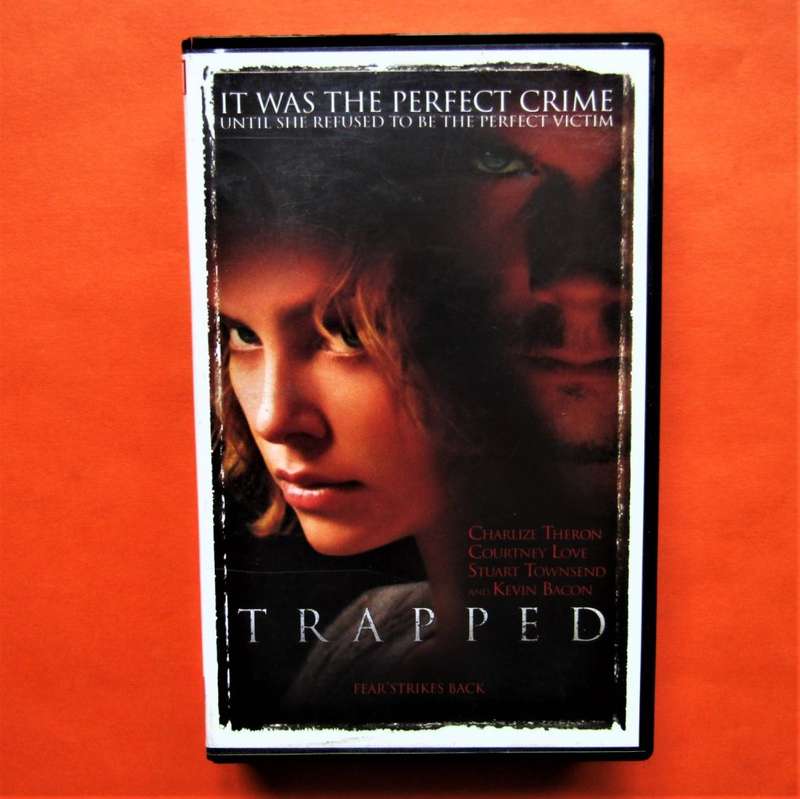 Trapped - Charlize Theron - Movie VHS Tape (2002)