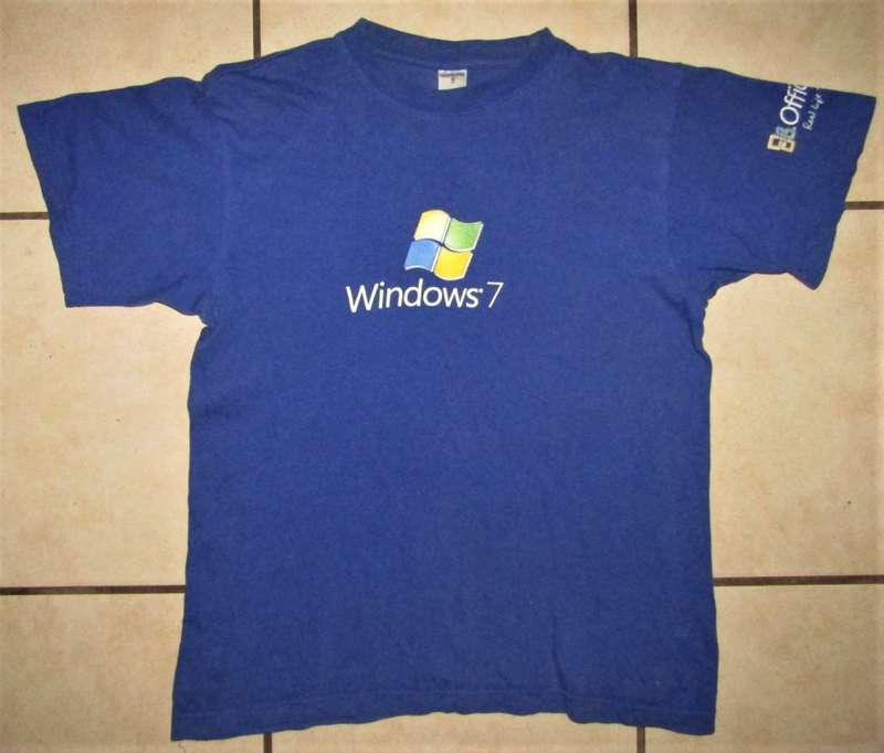 Windows 7 t shirt discount