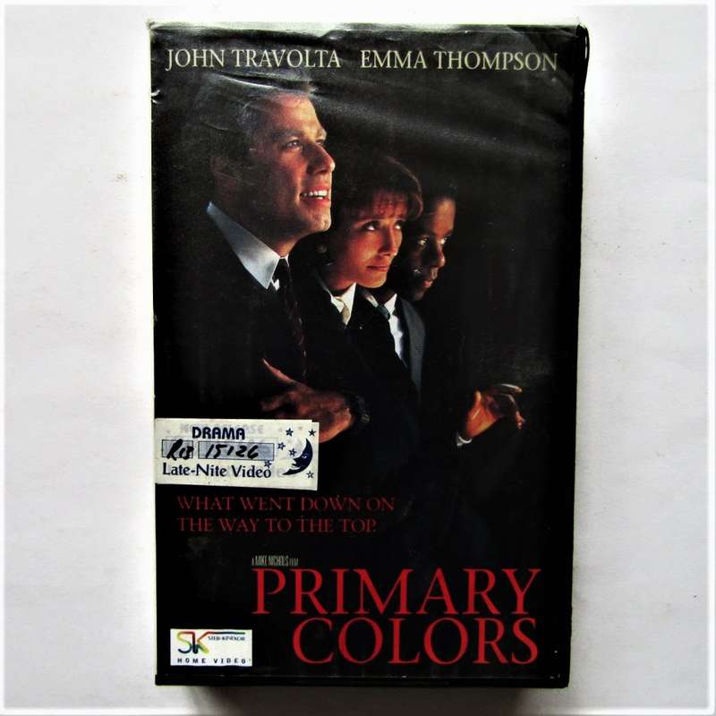 Primary Colors - John Travolta - VHS Tape (1998)