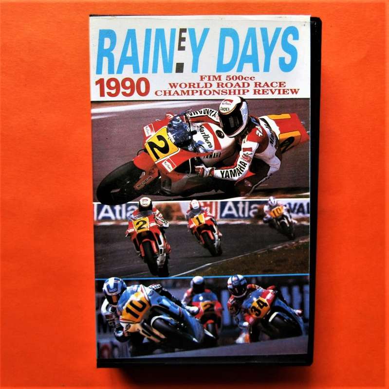 1990 Rainey Days - Motorcycle Racing VHS Video Tape