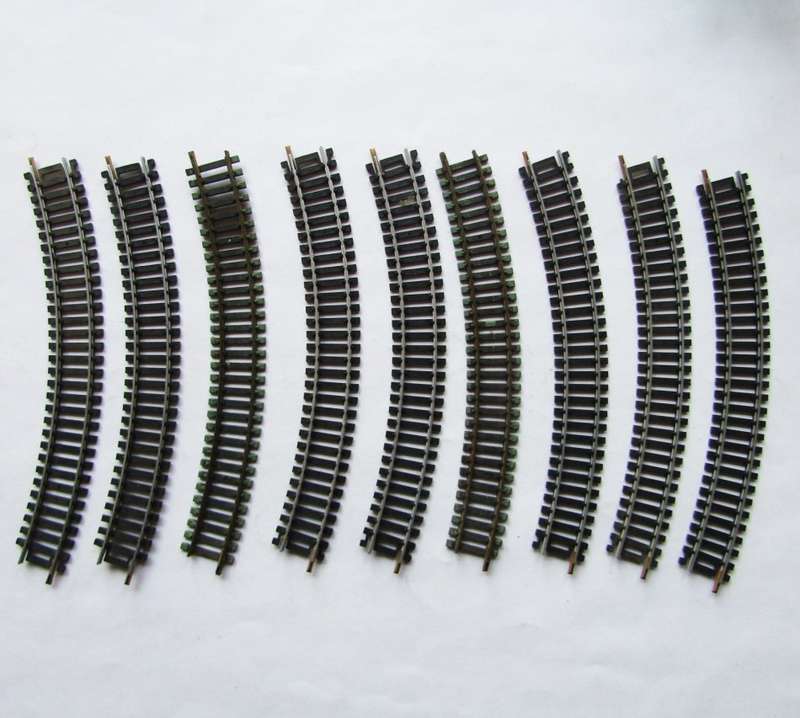 Lot of 9 Lima Italy Train Tracks